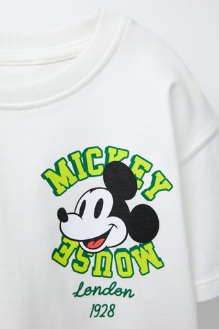T-shirt Mickey Disney - Blanc