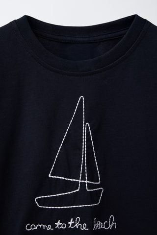 T-shirt - Bleu marine