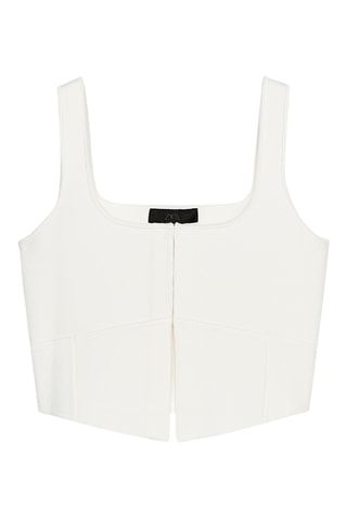 Crop top - Blanc