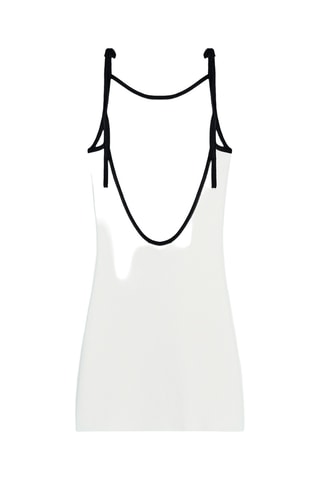Robe droite - Blanc