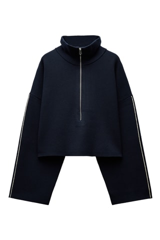 Sweat court - Bleu marine