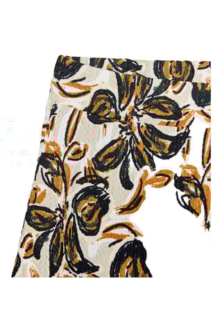 Pantalon - Ecru et noir