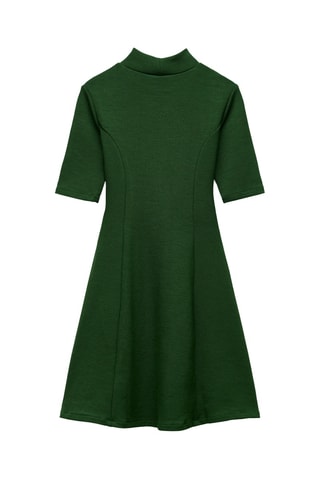 Robe droite - Vert foncé