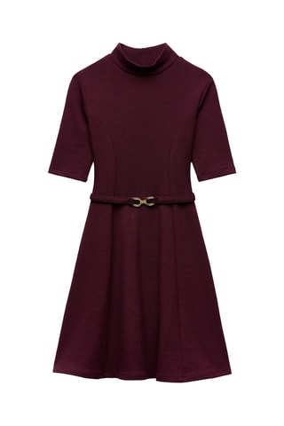 Robe droite - Bordeaux