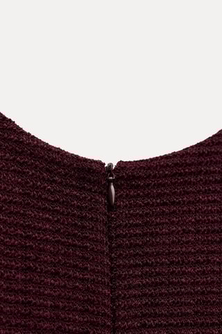 Robe taille basse - Bordeaux