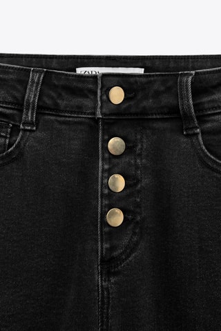 Jean flare taille haute - Noir