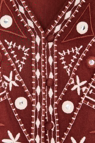 Gilet sans manches - Bordeaux