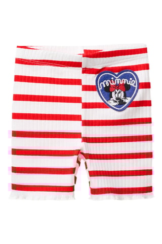 Short Minnie Disney - Blanc et rouge