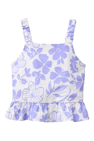 Débardeur en lin - Violet