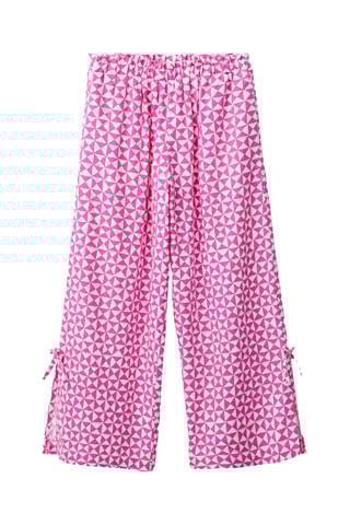 Pantalon en lin - Rose