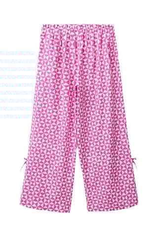 Pantalon en lin - Rose