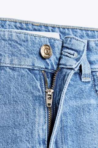 Jean taille haute - Bleu-gris