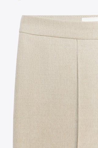 Pantalon flare - Beige