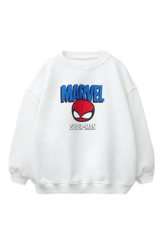 Sweat Spider-Man Avengers Marvel - Blanc