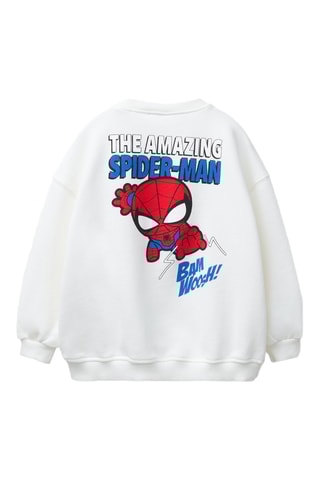 Sweat Spider-Man Avengers Marvel - Blanc
