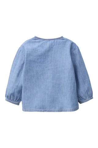Blouse en jean - Bleu clair
