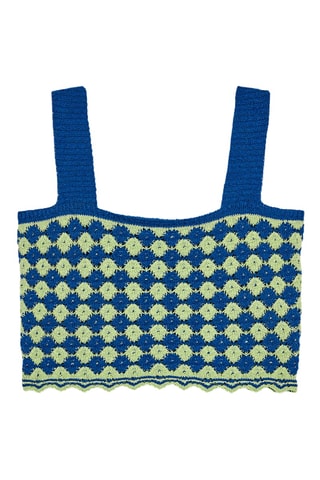Crop top - Bleu pétrole