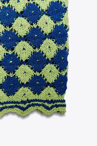 Crop top - Bleu pétrole