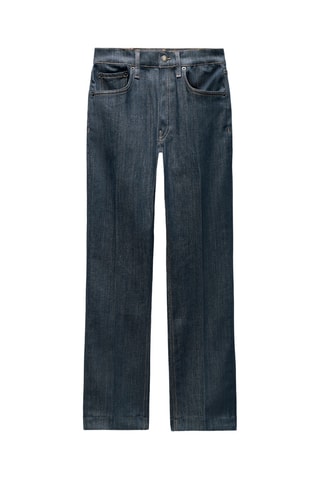 Jean bootcut taille haute - Bleu foncé