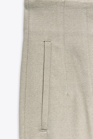 Pantalon taille haute - Beige