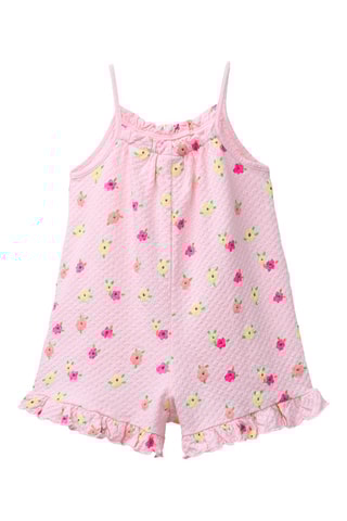 Combinaison - Rose et jaune