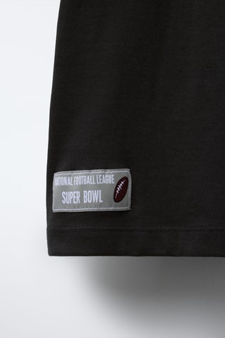 T-shirt Superbowl - Noir