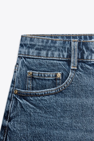 Short mom en jean - Bleu foncé