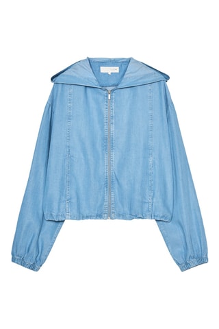 Veste à capuche - Bleu clair