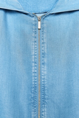 Veste à capuche - Bleu clair