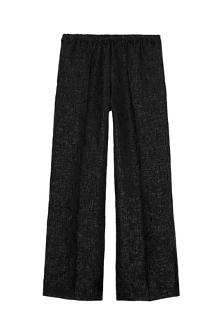 Pantalon - Noir chiné