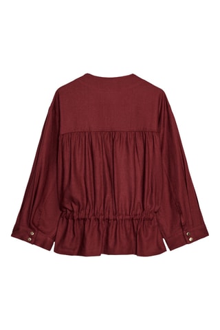 Veste en lin - Bordeaux