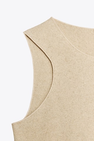 Débardeur en lin - Taupe