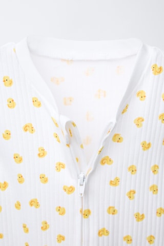 2 combinaisons - Blanc et jaune