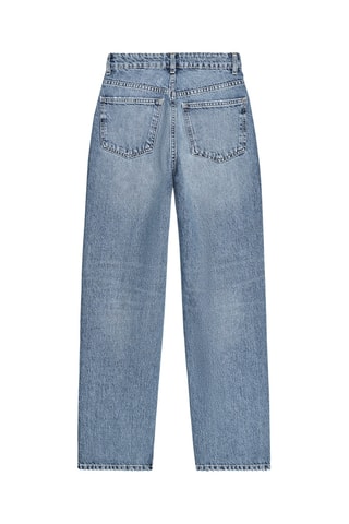 Jean mom taille haute - Bleu clair