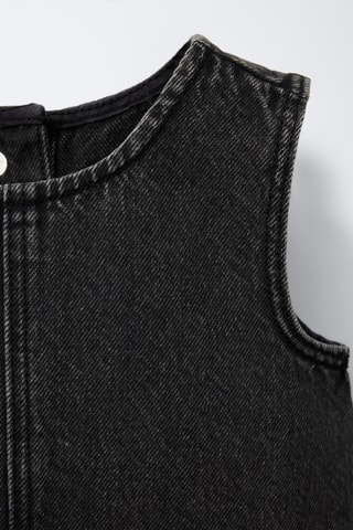 Blouse en jean - Noir