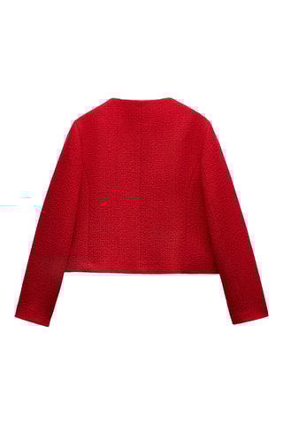 Veste en laine - Rouge