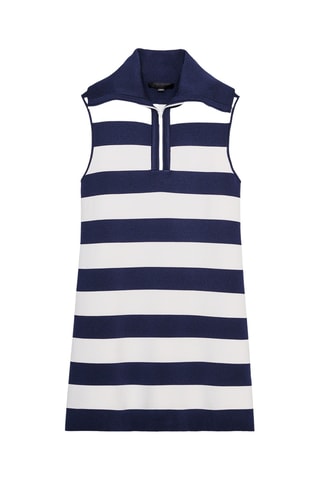 Robe droite - Bleu marine