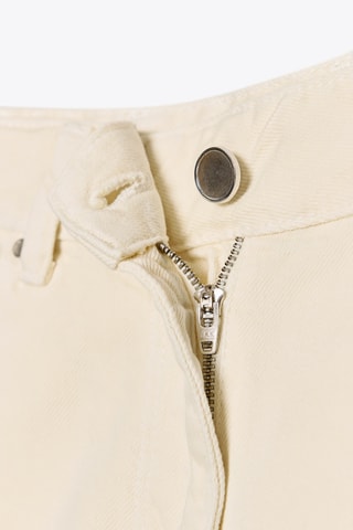 Jean taille haute - Ecru