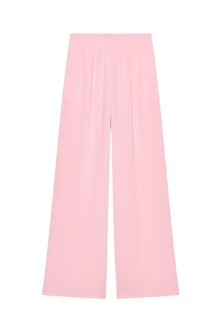 Pantalon wide legs - Rose