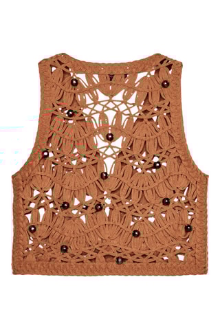 Gilet sans manches - Marron