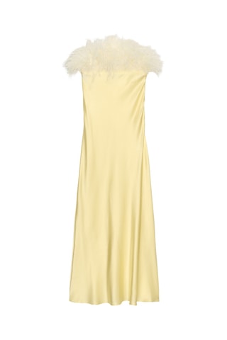 Robe bustier - Jaune
