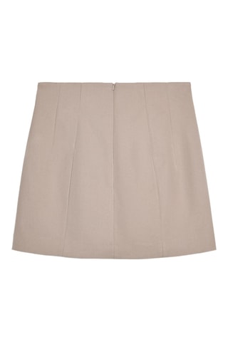 Minijupe - Marron clair
