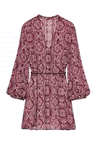 Robe patineuse - Bordeaux