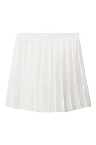 Jupe plissée - Blanc