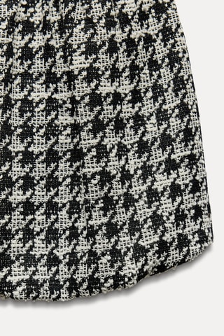 Jupe boule - Noir et gris