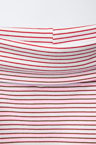 T-shirt - Rouge et blanc