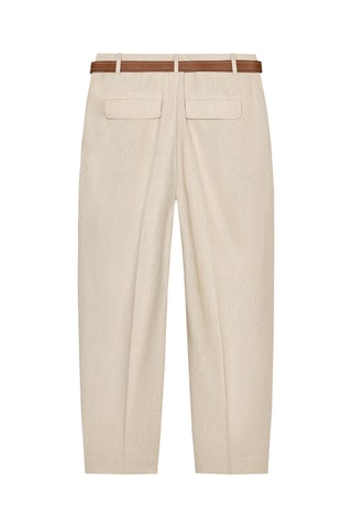 Pantalon en lin - Beige