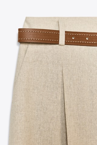 Pantalon en lin - Beige