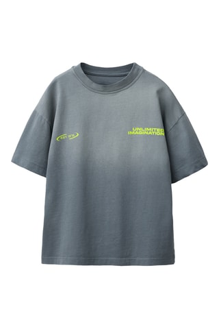 T-shirt dip and dye - Gris