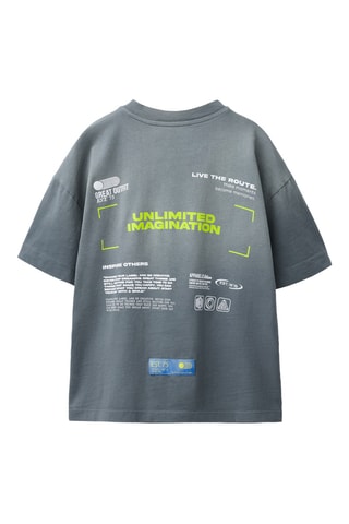 T-shirt dip and dye - Gris